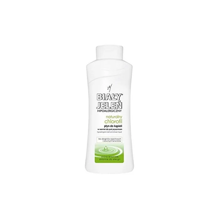 Bialy Jelen Hypoallergenic Bath Liquid Bubble Bath with Natural Chlorophyll 750ml