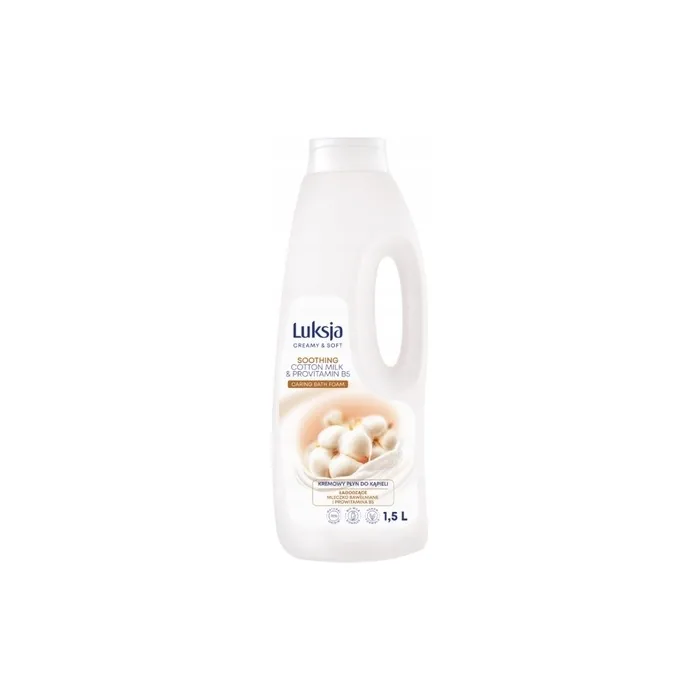 Luksja Creamy & Soft Cotton & Provitamin B5 Bath Liquid 1500 Ml