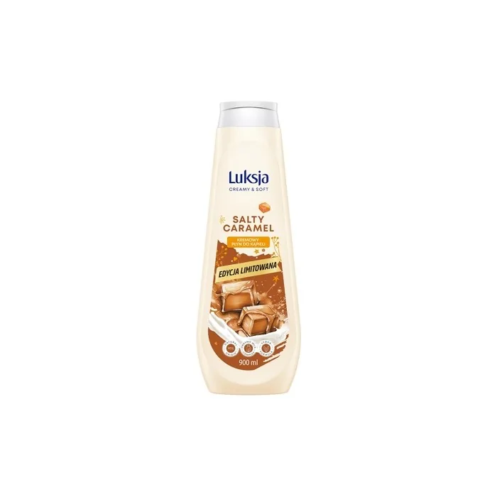 Sarantis Luksja Creamy & Soft Creamy Bath Liquid Salty Caramel 900 Ml