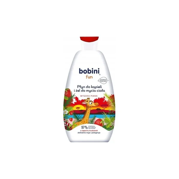Bobini Fun Strawberry Bath and Body Wash 500ml