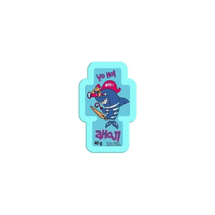 Chlapu Chlap Funny Bath Tablet Captain Shark Vanilla Ice Cream 40g