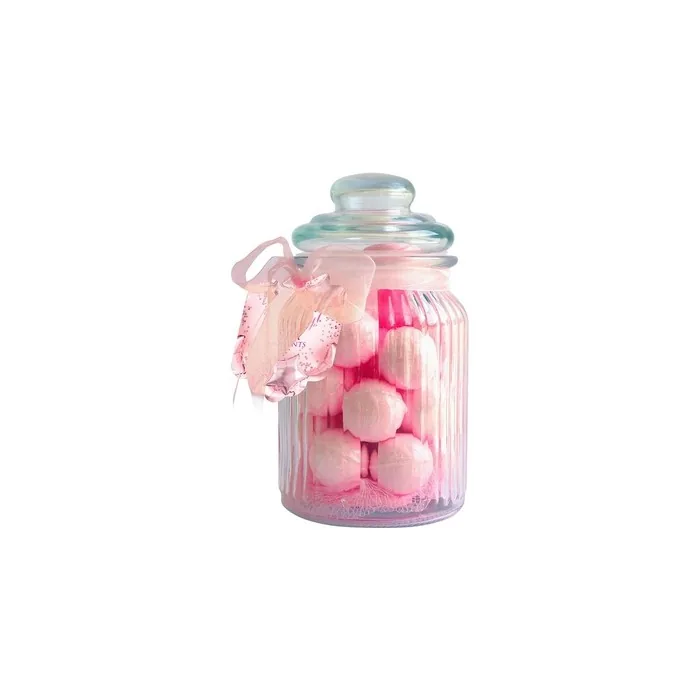 Chlapu Chlap Spa Moments Bath Ball Pink Foam 22 Pcs