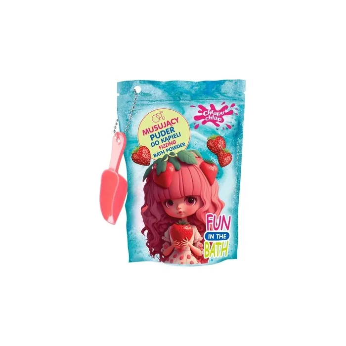 Chlapu Chlap Bath Powder 150g Raspberry Foam