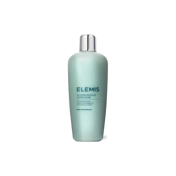 ELEMIS Aching Muscle Super Soak Energising Muscleache Bath Soak with Rosemary Thyme and Clove 400ml