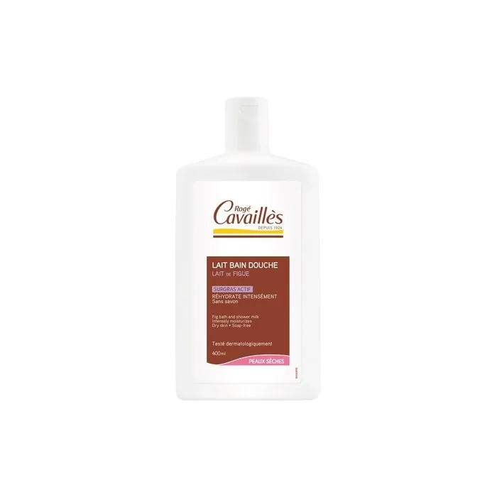 Rogé Cavaillès Shower and Bath Lotion Dry Skins Fig Milk 400ml