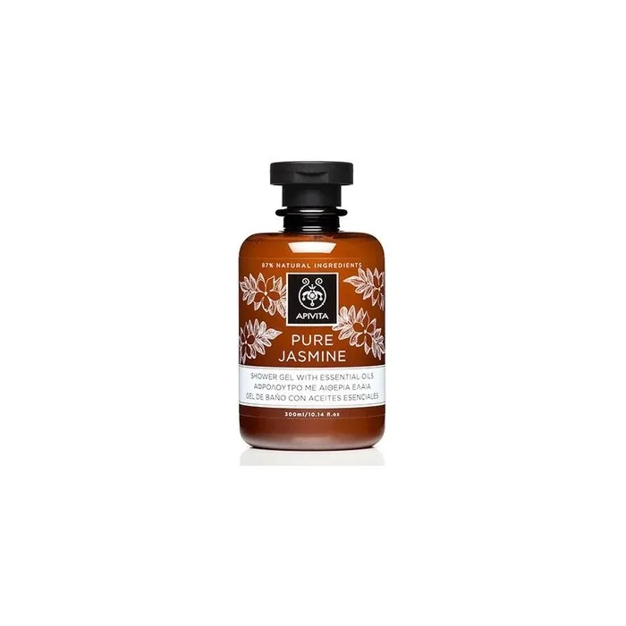 Apivita Pure Jasmine Essential Oils Bath Gel 250ml