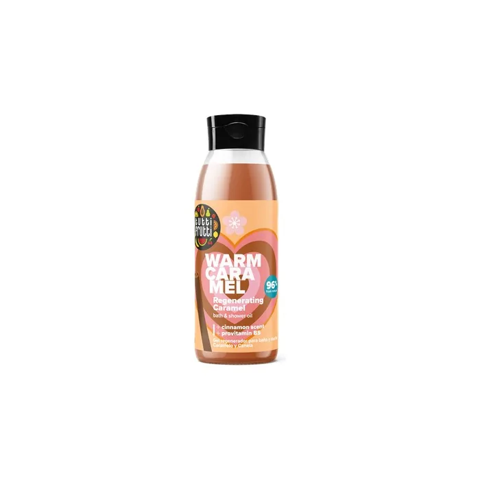 Tutti Frutti Regenerating Bath Oil Caramel & Cinnamon 400ml