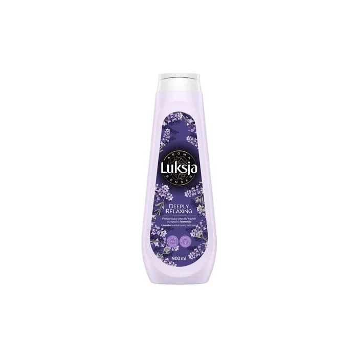 Sarantis Luksja Aroma Senses Deeply Relaxing Bath Liquid With Lavender Scent 900 Ml