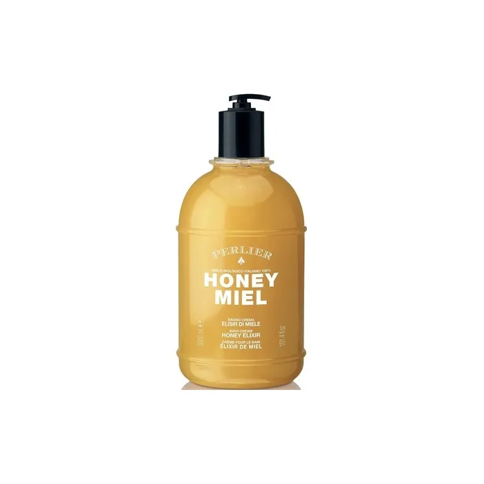 Perlier Organic Honey Bath Cream 3000ml with Dispenser