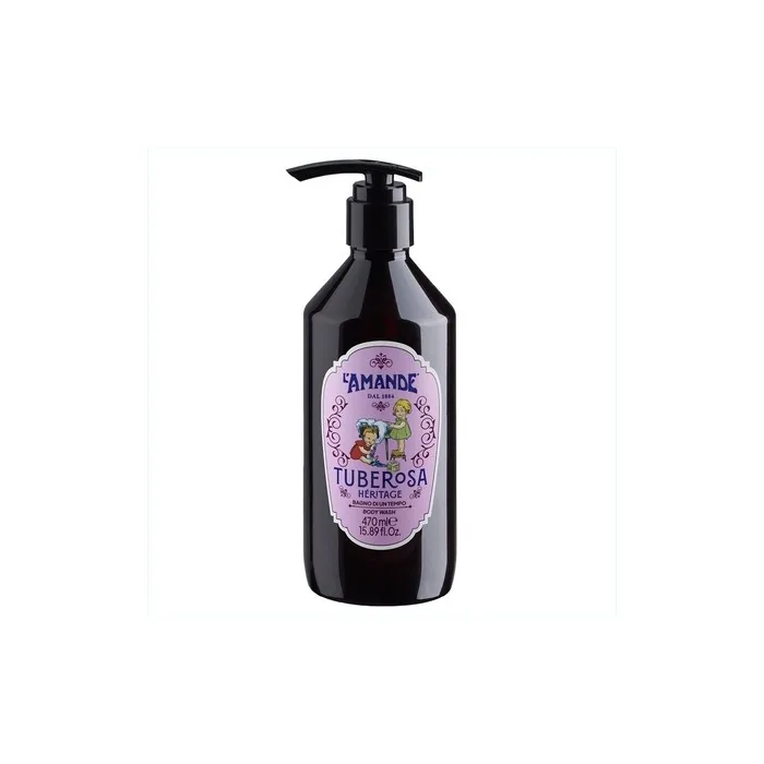 L'Amande Bagno di un Tempo Tuberosa Moisturizing Body Wash 470ml