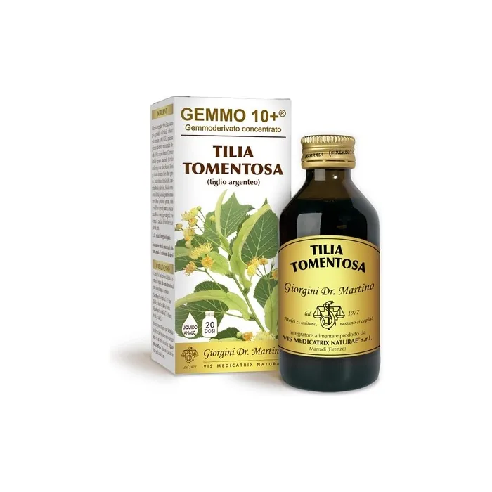Gemmo 10 Silver Linden 100ml Alcoholfree Liquid