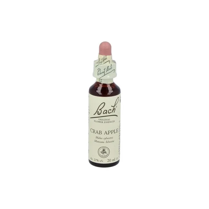 Flores de Bach Originales Crab Apple Wild Apple Flower Essence 20ml - Pack of 2