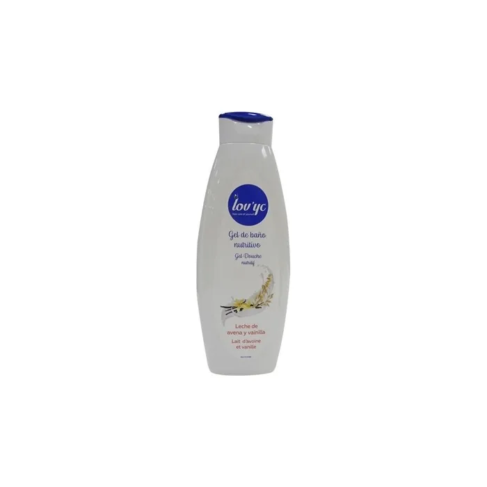 Lovyc Oat Milk And Vanilla Nourishing Bath Gel 750ml