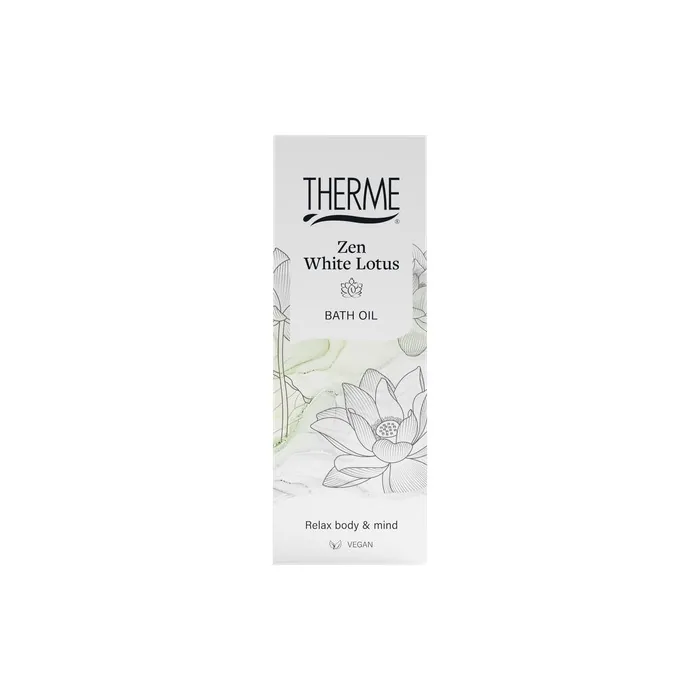 Therme Zen White Lotus Bath Oil 100 Ml