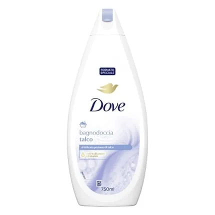 Dove Bath Talc 750ml - A Soothing Bath Product From Dove