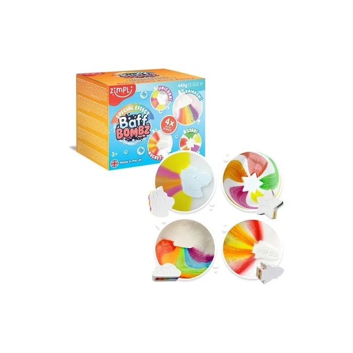 Large Special Effect Bath Bombs Gift Set - Pack of 4