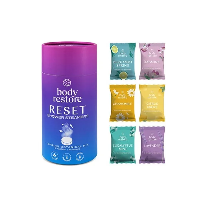 Body Restore Reset Mix Shower Steamers 6 Tablets