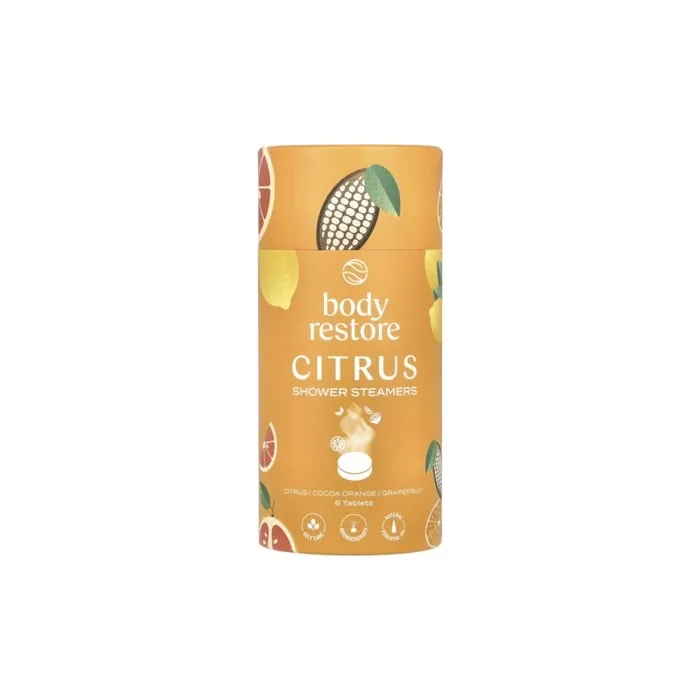 Citrus Shower Steamer 6 Tablets 5.3 Oz