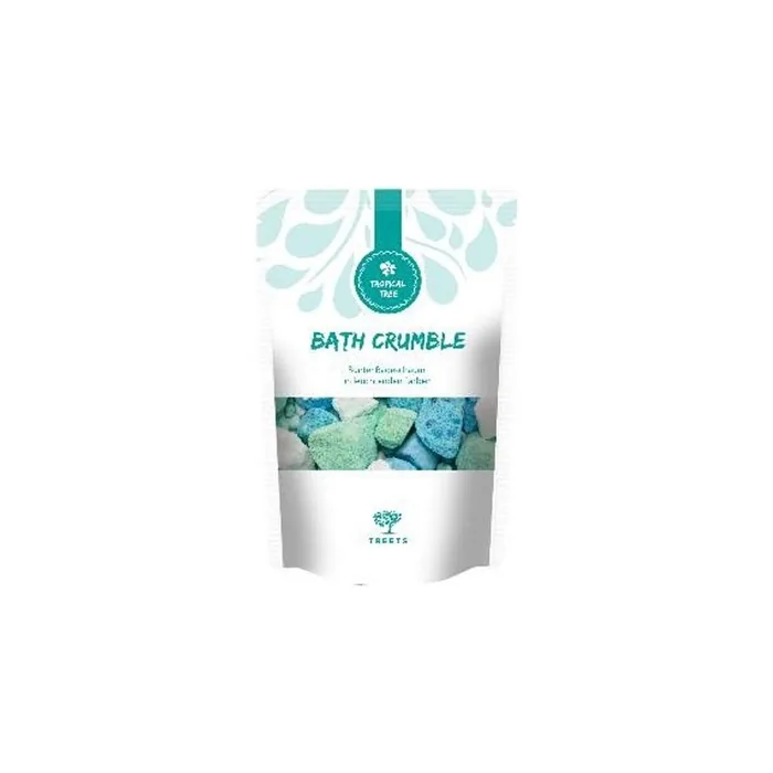 Treets Bath Crumble Tropical Tree - A Tropical Bath Crumble For A Relaxing Bath Experience