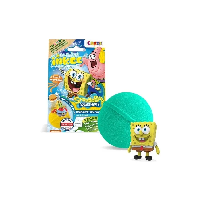 Inkee Spongebob Bath Bomb with Surprise Spongebob Squarepants