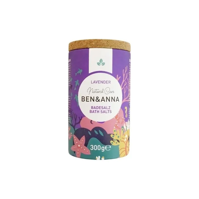 Ben & Anna Premium Bath Salts Lavender for Muscle Relaxation