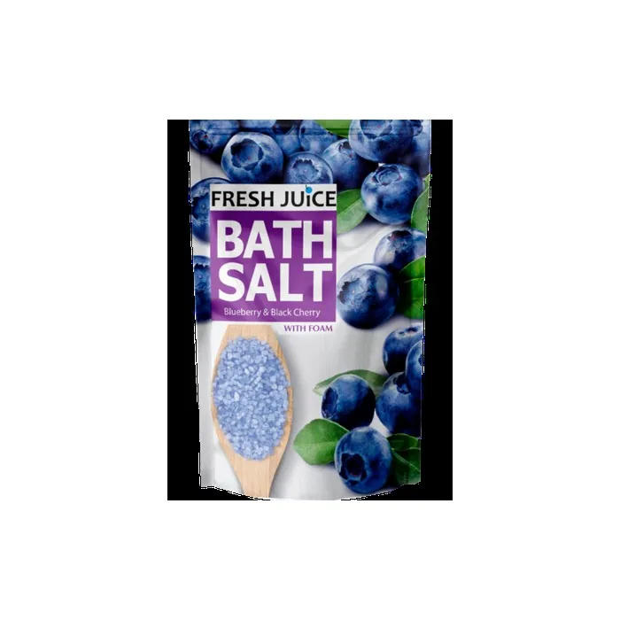 Blueberry & Black Cherry Bath Salt with Rich Minerals and Foam 500g