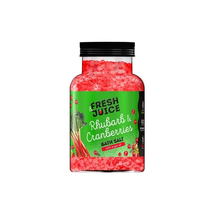 Elfa Pharm Fresh Juice Bath Salt Rhubarb And Cranberry 700 G