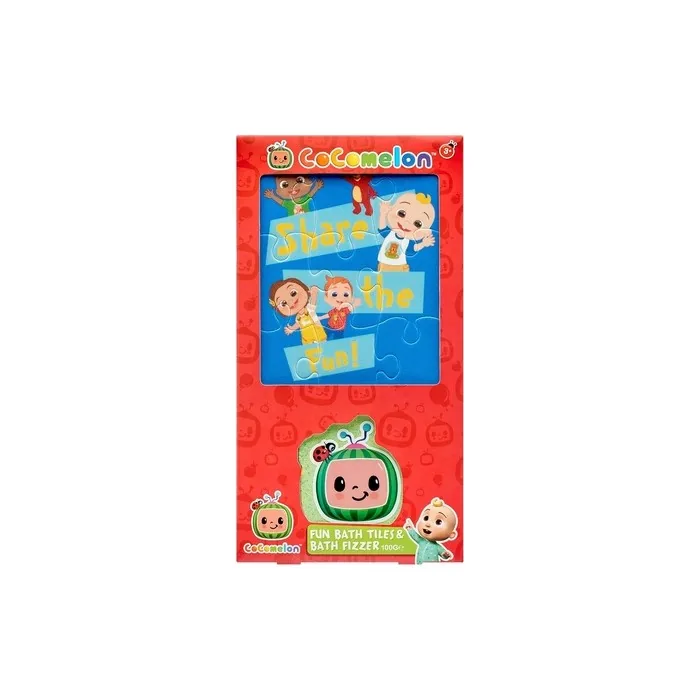 Eva Bath Tiles And Shaped Fizzer 100g