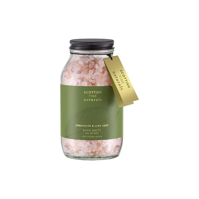 Scottish Fine Soaps Scottish Fine Naturals Bath Salts Glass Jar