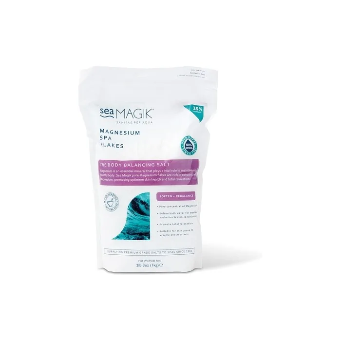 Sea Magik Magnesium Flakes for Bath Hydrating and Relaxing 1kg