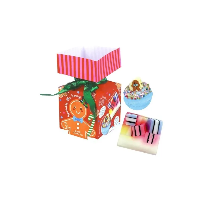 Bomb Cosmetics Sprinkle Me Fancy Mini Cracker Gift with Pure Essential Oils