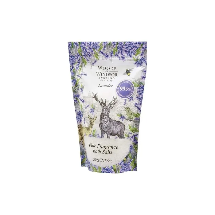Woods of Windsor Lavender Bath Salts 500g - Purple