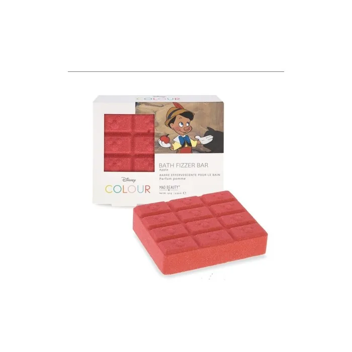 Mad Beauty Disney Pinocchio Bath Bomb Fizzer Bar Apple