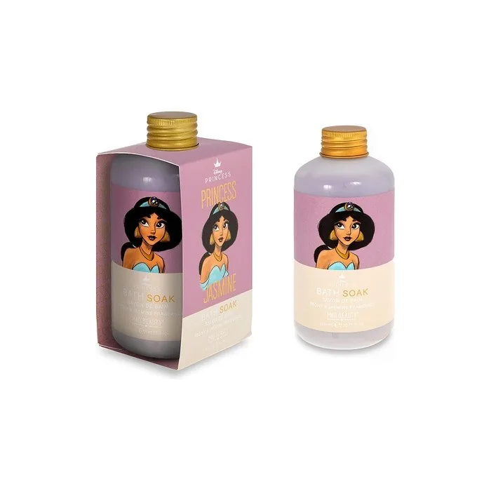 MAD BEAUTY Disney Pure Princess Jasmine Bath Soak with Peony and Jasmine Fragranced Bubble Bath - Aladdin