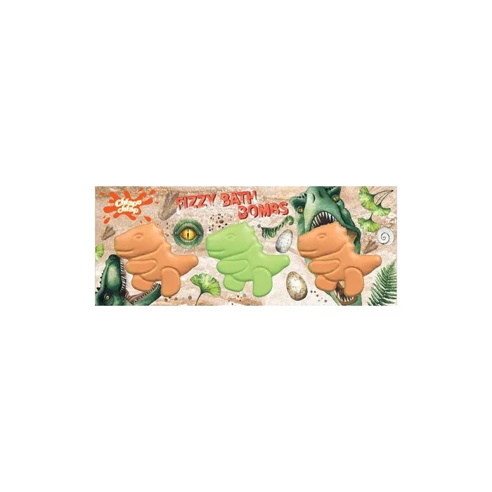 Chlapu Chlap Bath Bomb Dinosaurs 3 X 70 G