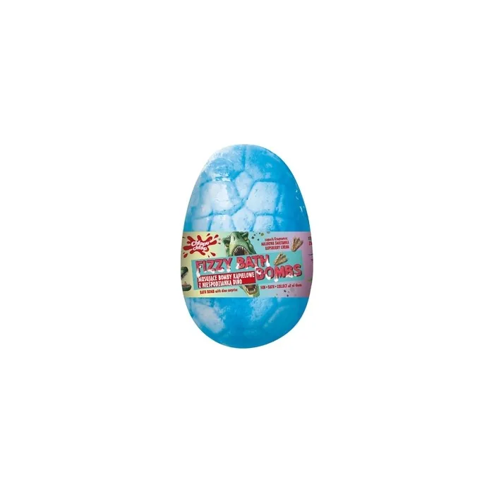 Chlapu Chlap Fizzy Bath Bomb Dinosaur Egg With Surprise Bubble Gum 140g