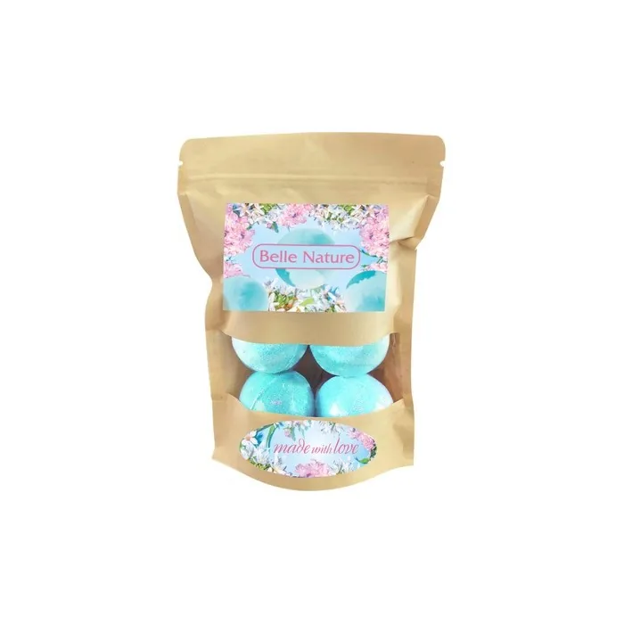 Chlapu Chlap Belle Nature Effervescent Bath Balls Spring Jasmine 1 Pack 6x50g