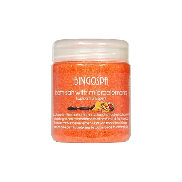Bingo Spa Bath Salt With Tropical Fruits 550g