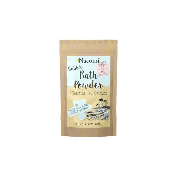 Nacomi Bubble Bath Powder Summer In Greece 150g