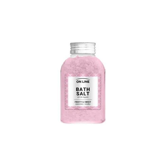 On Line Fruity & Sweet Pink Bath Salt 600g