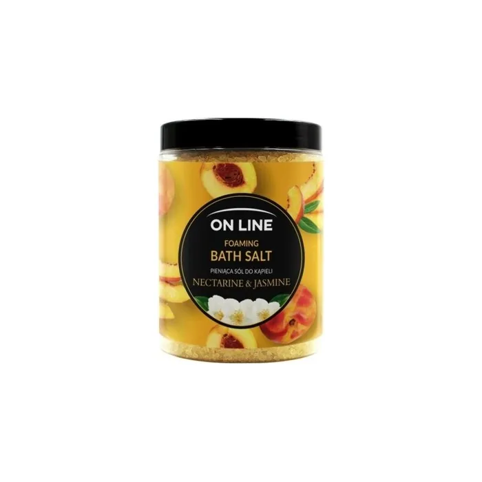 On Line Nectarine & Jasmine Foaming Bath Salt 1200g
