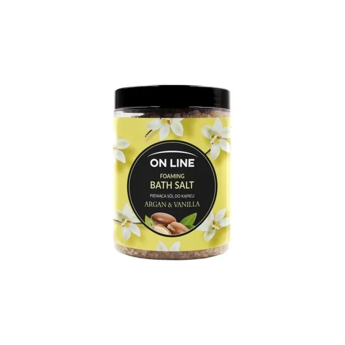 On Line Foaming Bath Salt Agran & Vanilla 1200g