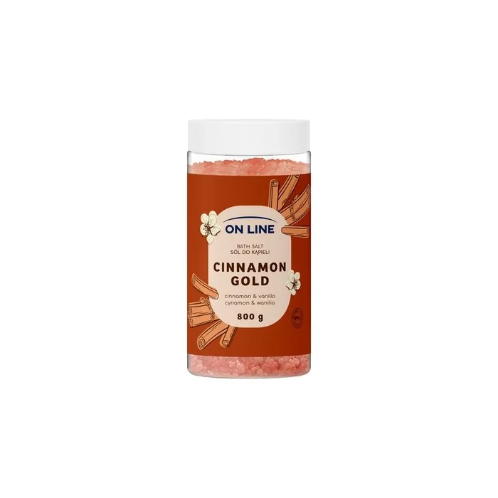 Forte Sweeden On Line Bath Salt Cinnamon Gold 800 G