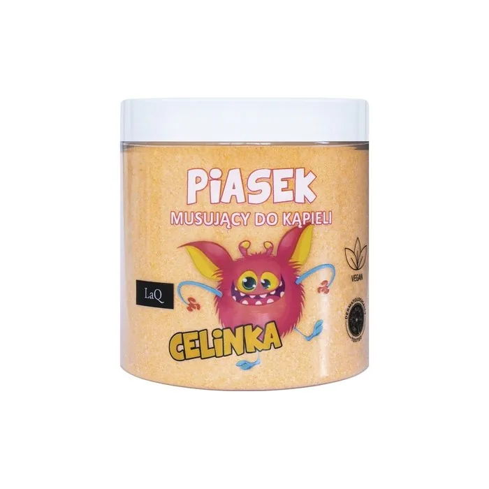 Laq Celinka Orange Fizzing Bath Sand 190g