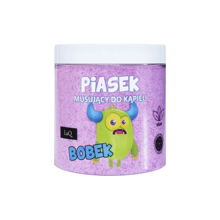 Laq Bobek Fizzing Bath Sand Pink 190g