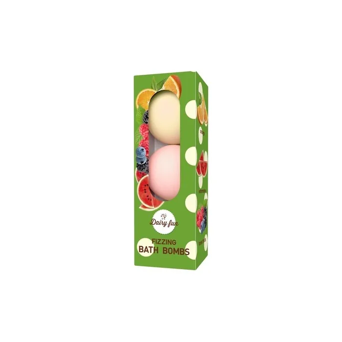 Delia Fizzing Bath Balls Orange Watermelon Forest Fruits 3 X 100 G