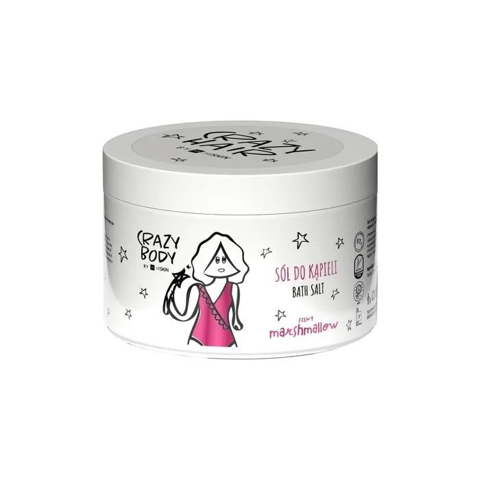 Hiskin Crazy Body Bath Salt Marshmallow 300 G