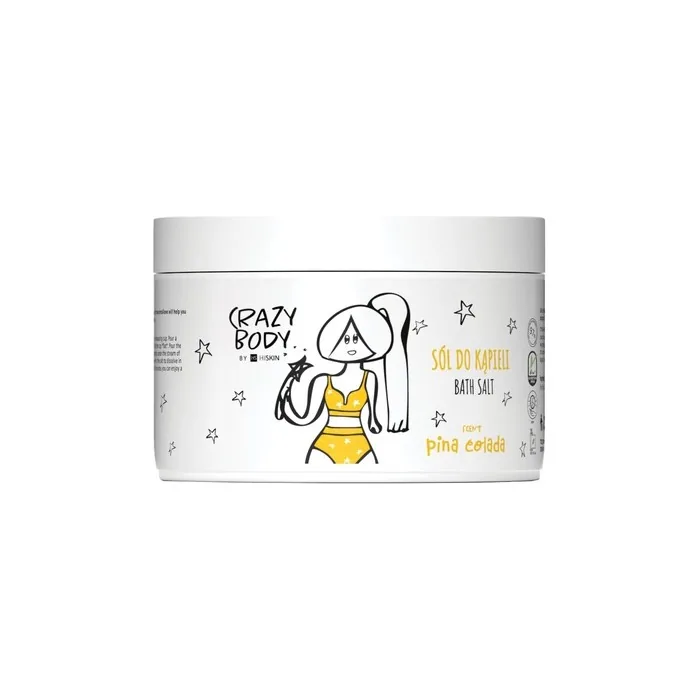 Hiskin Crazy Body Bath Salt Pina Colada 300 G