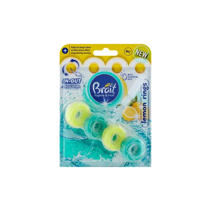 Brait Lemon Rings Toilet Bowl Cleaner 40g