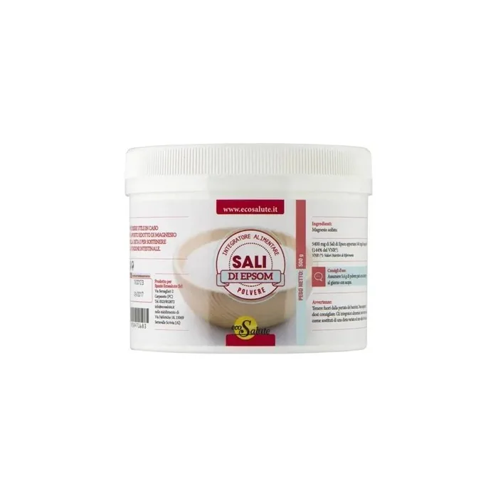 Spazio Ecosalute Srl Epsom Salt Powder 500 Grams